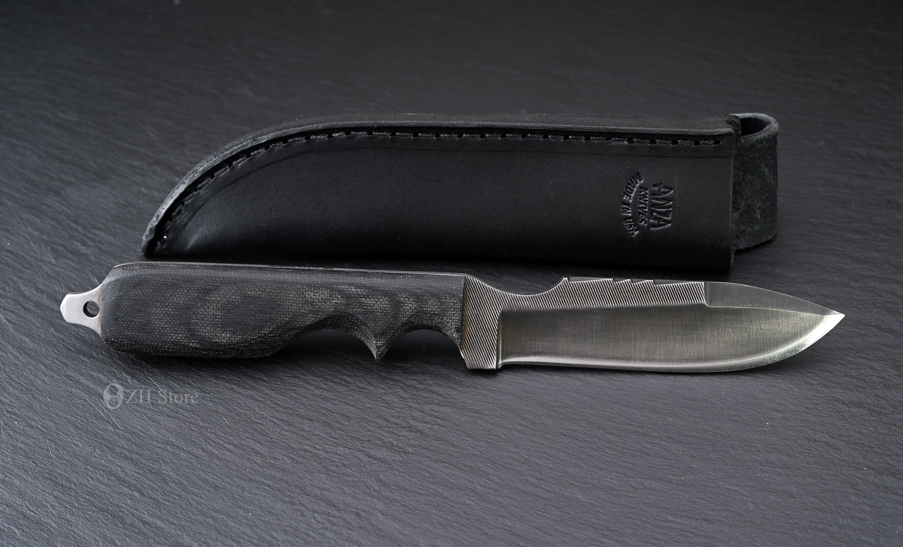 SWAT Micarta Blued