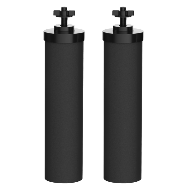 Waterdrop Replacement Black Elements for Waterdrop King Tank Systems and Other Gravity-fed Filtration Systems